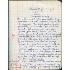 Cahier journalier