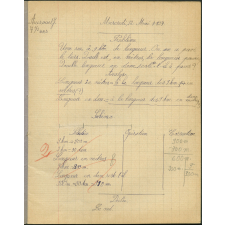 Cahier journalier