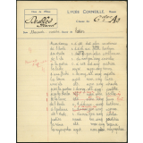 Devoir de latin - Lycée Corneille, Rouen, classe de 6ième A2