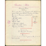 Cahier du jour