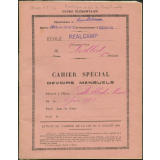Cahier spécial de devoirs mensuels - École de Réalcamp