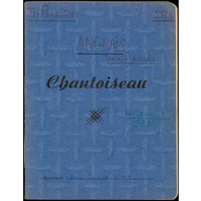 Cahier de poésies et chants