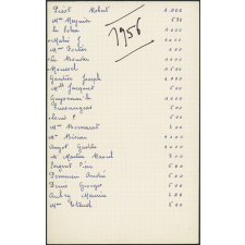 La Madeleine-de-Nonancourt - Prix 1956 - Dons pour les prix