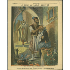 Un barbier algérien à Tlemcen : Le petit voyageur illustré
