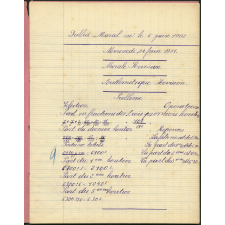 Cahier journalier - Année scolaire 1930-1931
