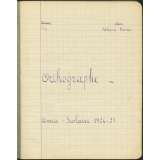 Cahier d' 