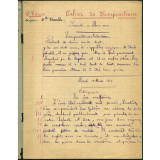 Cahier de Compositions