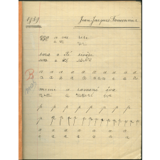 Cahier d'écriture du soir