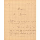 Problèmes de géométrie