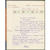 Cahier de devoirs mensuels
