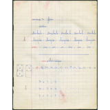 Cahier journalier