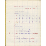 Cahier du jour