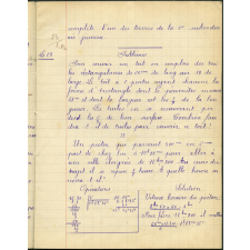 Cahier journalier