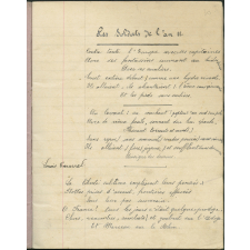 Cahier de récitations
