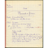 Cahier du Jour