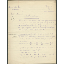 mathématiques