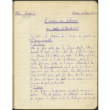 Cahier d'Histoire