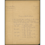 Devoir d'arithmétique
