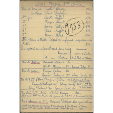 Palmarès pour l'année scolaire 1952-1953 - Distribution des Prix - 28 juin 1953