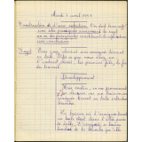 Cahier de rédaction