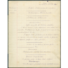 Cahier journalier