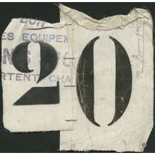 Dossard pour compétition sportive - 20