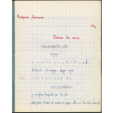 Cahier du mois