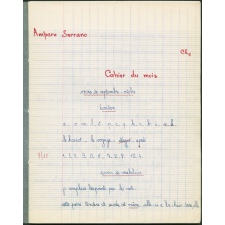 Cahier du mois