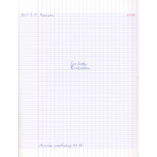 Cahier de