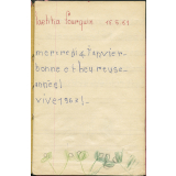 Cahier d'écriture