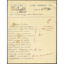 Version latine - Lycée Corneille, Rouen, classe de 6ième A2