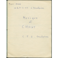 Musique et chant