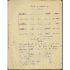 Cahier de devoirs