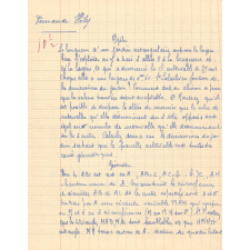 Copies d'évaluation de mathématiques