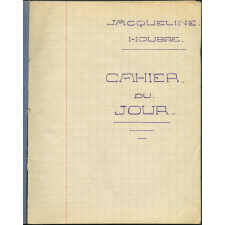 Cahier du jour