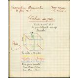 Cahier du jour