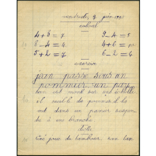 Cahier journalier
