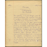 Cahier du jour