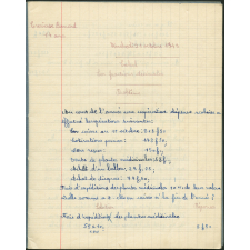 Cahier journalier