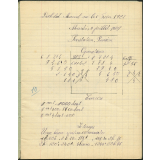 Cahier journalier - Année scolaire 1928-1929