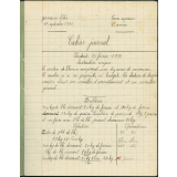 Cahier journal