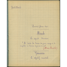 Cahier de devoirs