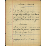 Cahier journalier
