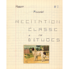 Récitation, classe de fin d'études