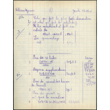 Certificat d'études 1957. Canton de Damville. Devoir de calcul