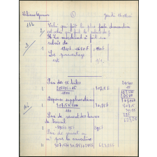 Certificat d'études 1957. Canton de Damville. Devoir de calcul