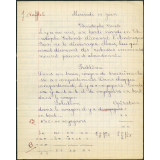 Cahier journalier