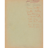 Cahier journalier d'exercices