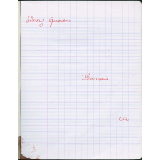 Cahier de