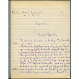 Cahier de compositions